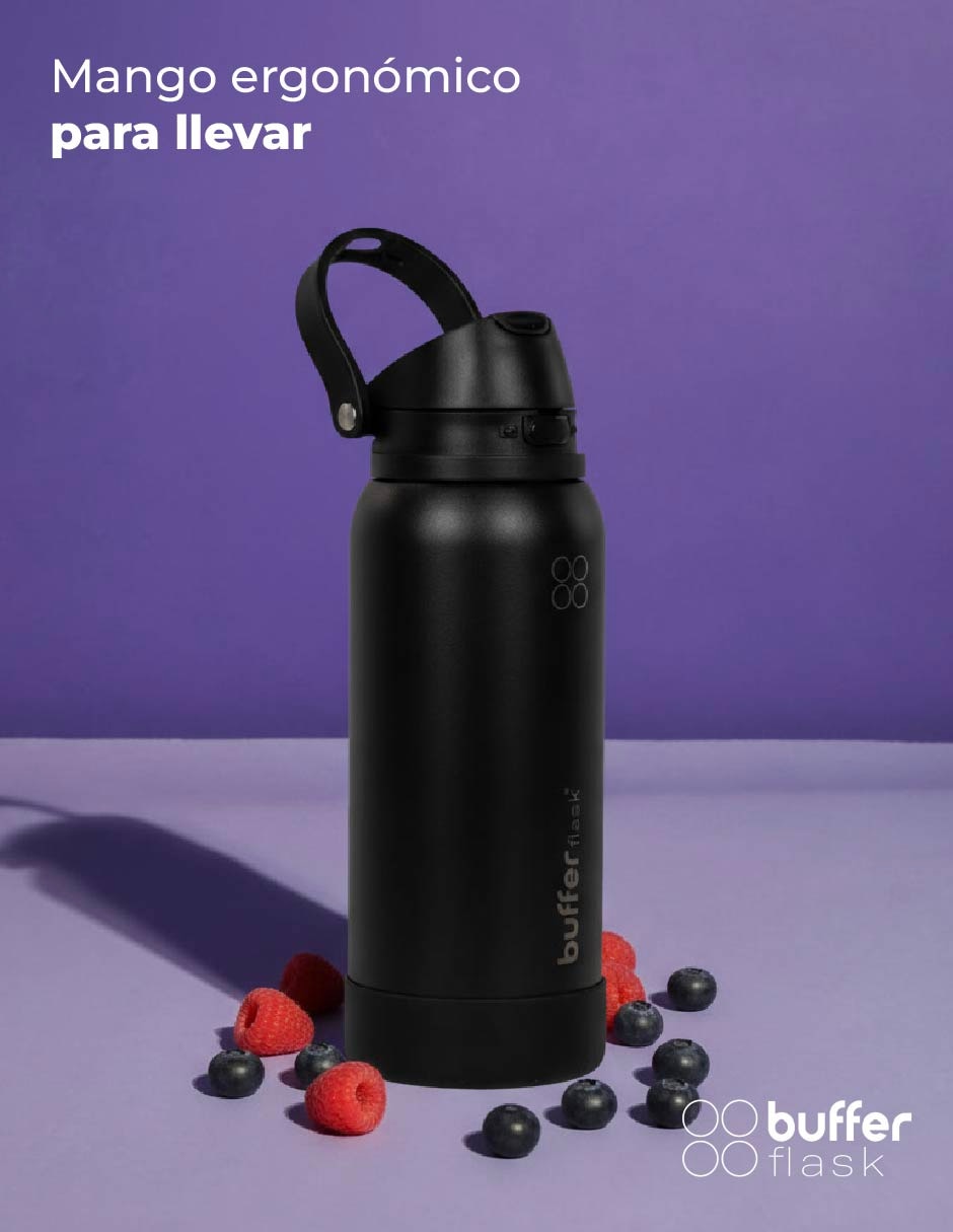 Termo de acero inoxidable Praslin con tapa flip top 2