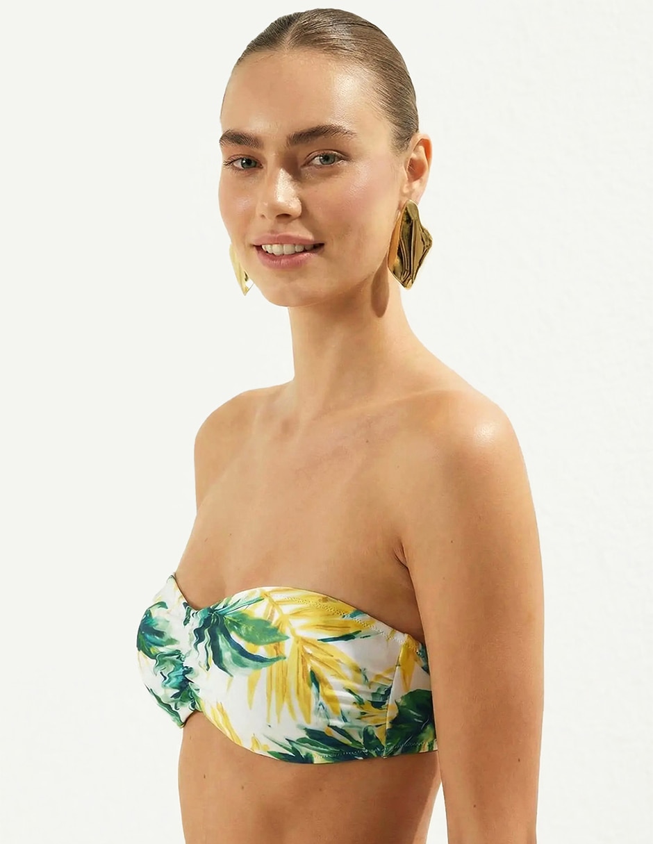 Conjunto bikini estampado floral para mujer 4