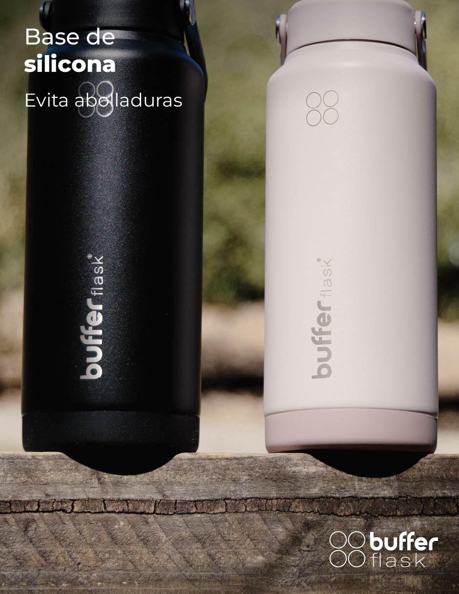 Set termo de acero inoxidable Balandra X2 con tapa doble rosca 10