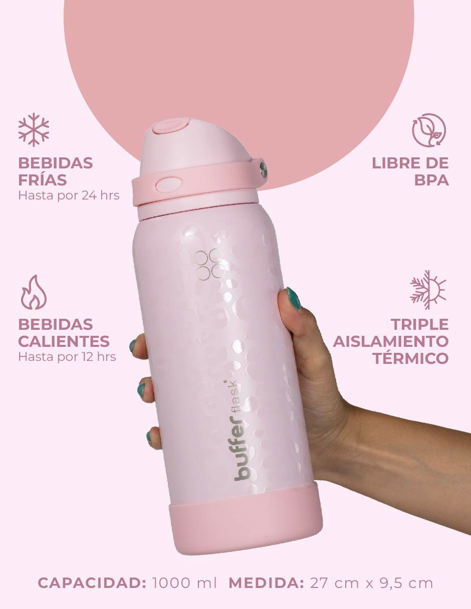 Termo de acero inoxidable Praslin con tapa flip top 5