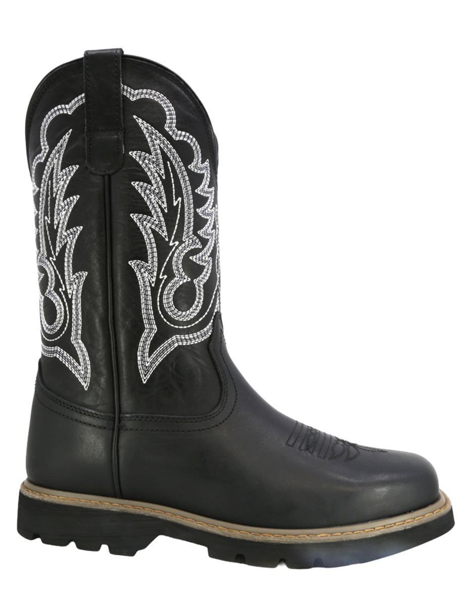 Bota texaban vaquera de piel para hombre