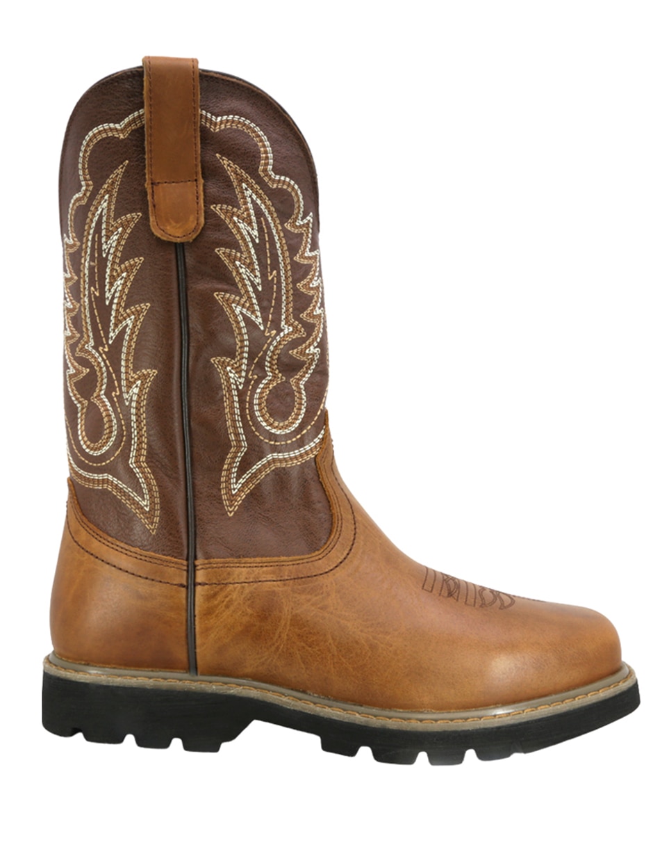 Bota vaquera de piel para hombre 6