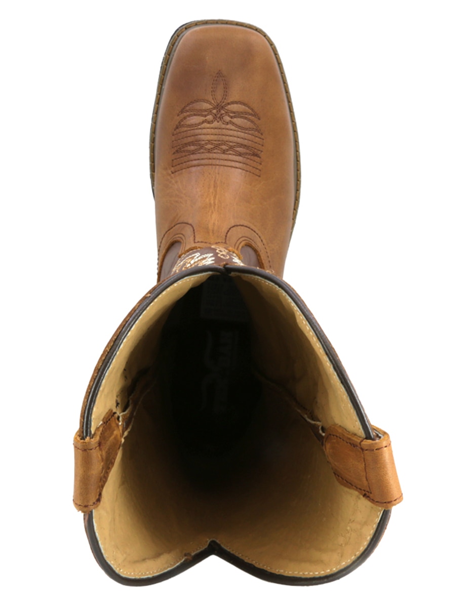 Bota vaquera de piel para hombre 10
