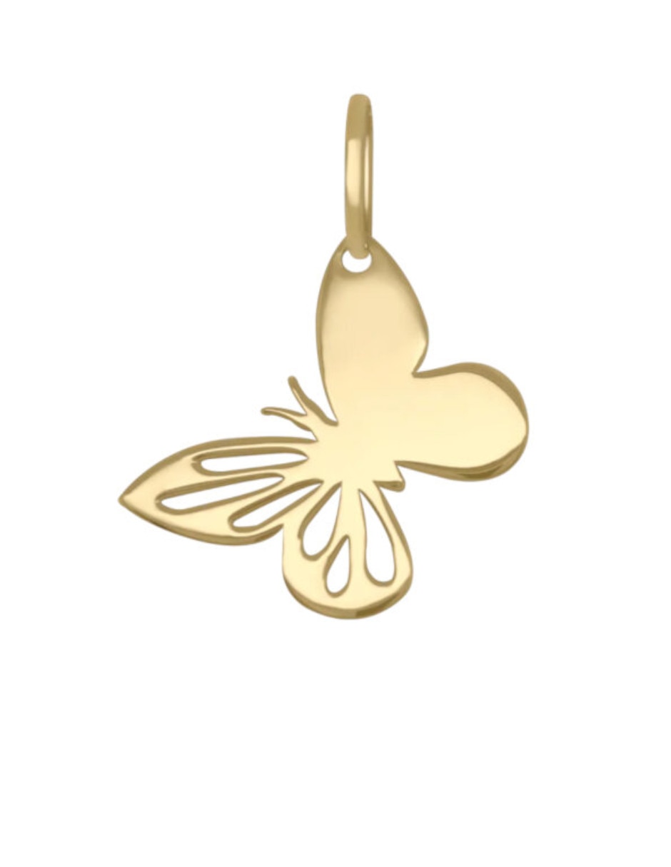 Dije de mariposa Andromeda de oro 14 K