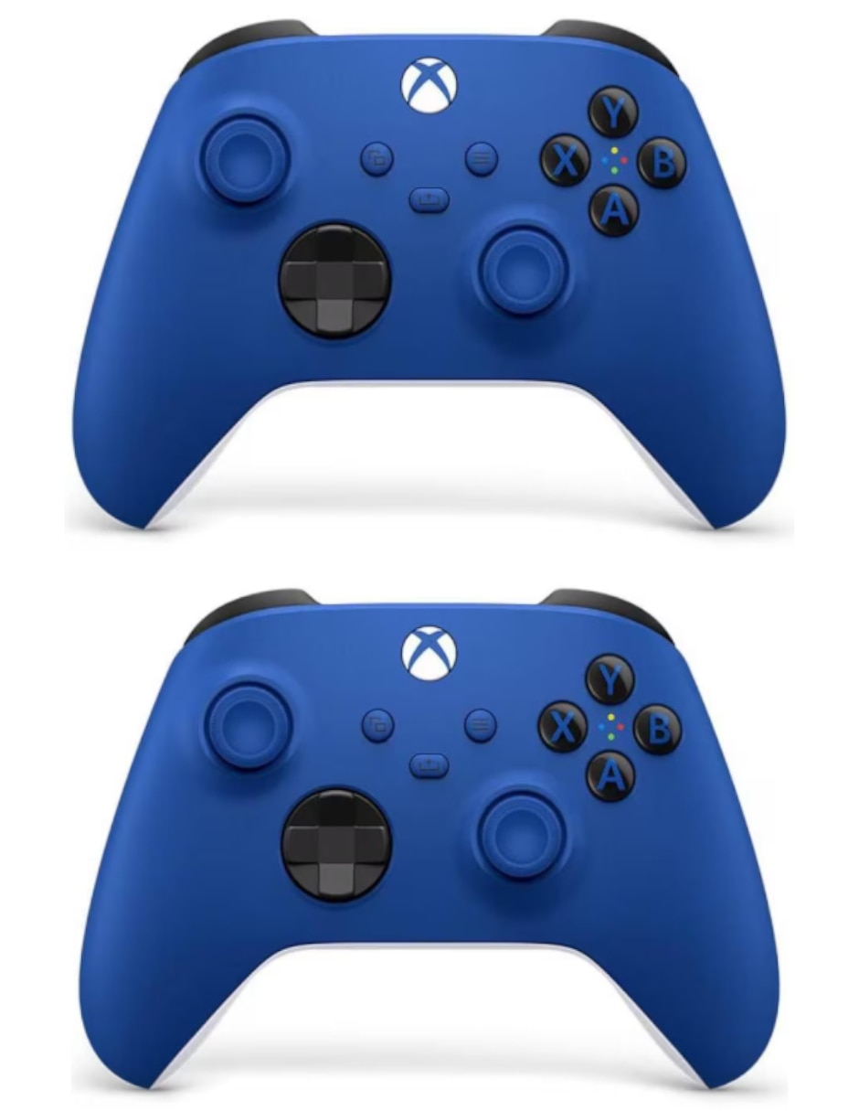 Set control shock blue inalámbrico multiplataforma
