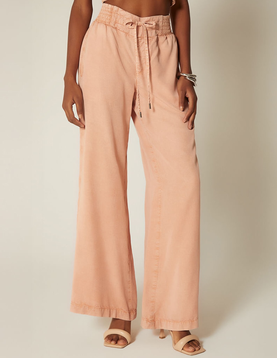 Jeans easy pant Palazzo para mujer 1