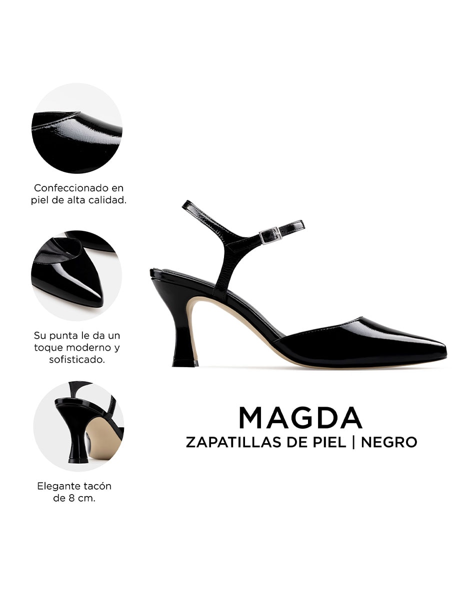 Zapatilla Charol piel DAVENIA Zapatillas Davenia