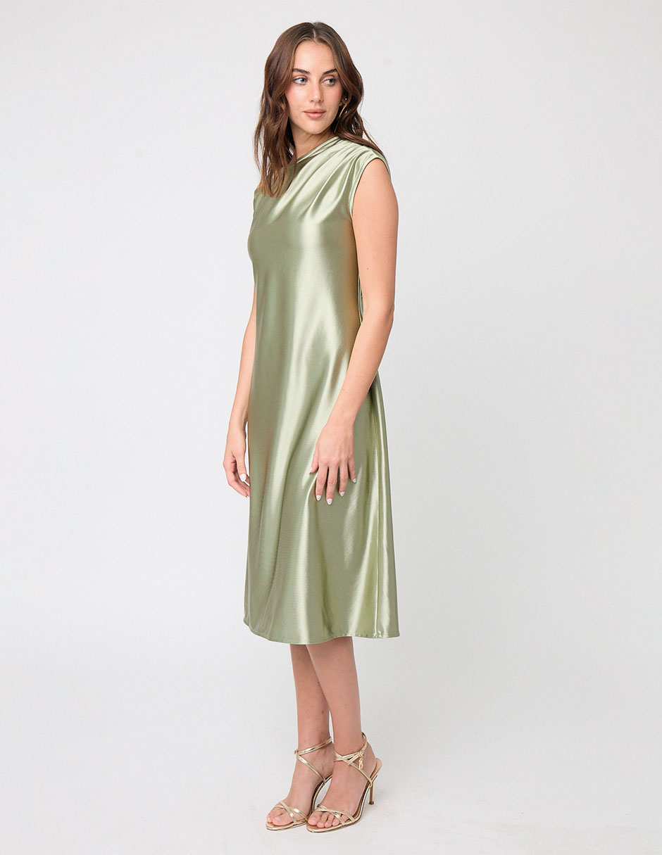 Vestido midi casual Linea Pura Barcelona para mujer