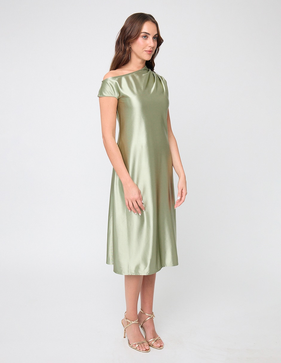Vestido midi casual Linea Pura Barcelona para mujer