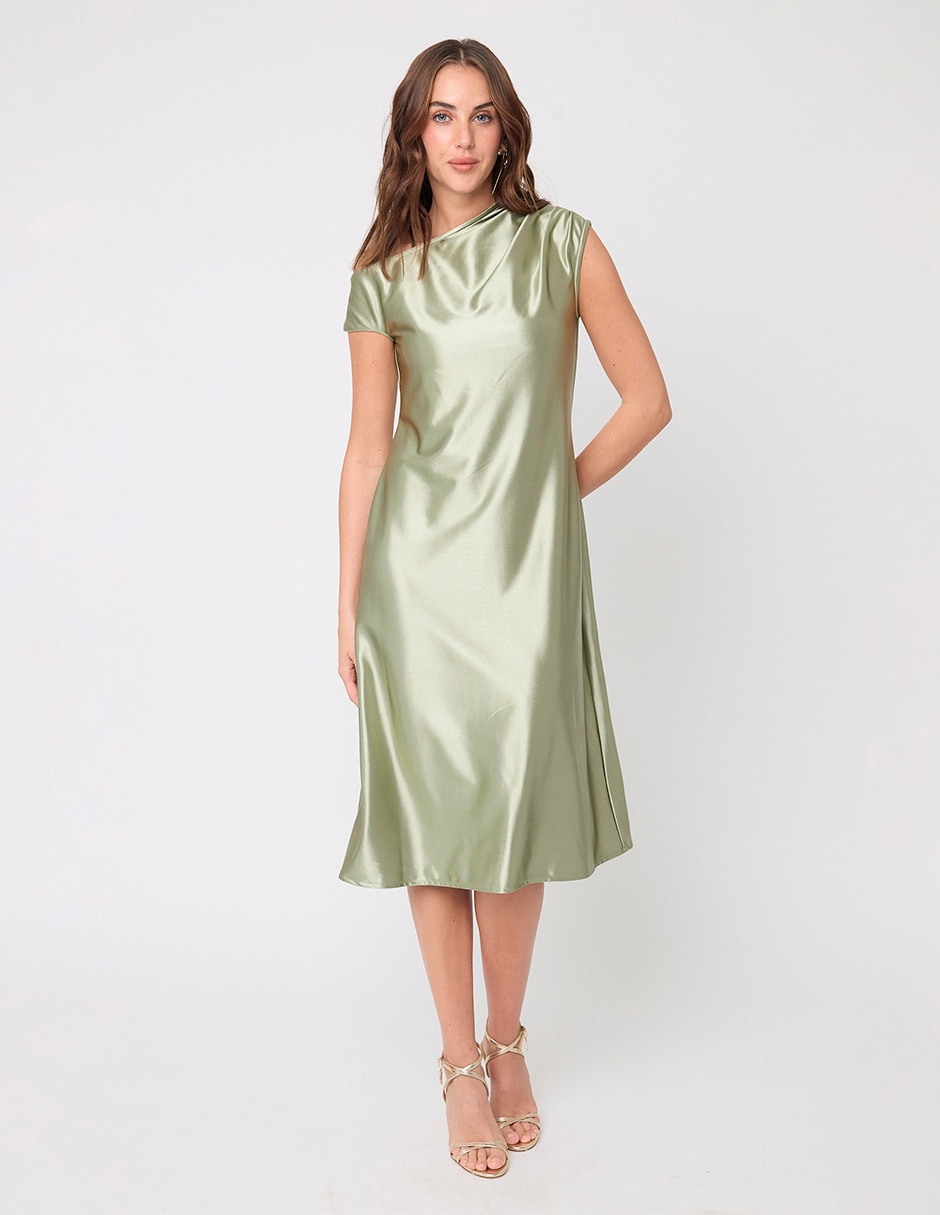 Vestido midi casual Linea Pura Barcelona para mujer
