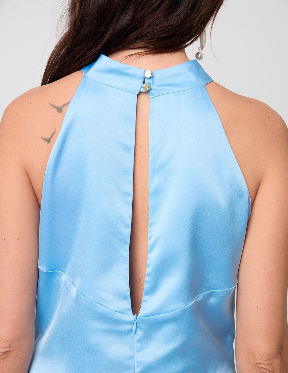 Vestido midi casual Linea Pura Estambul para mujer
