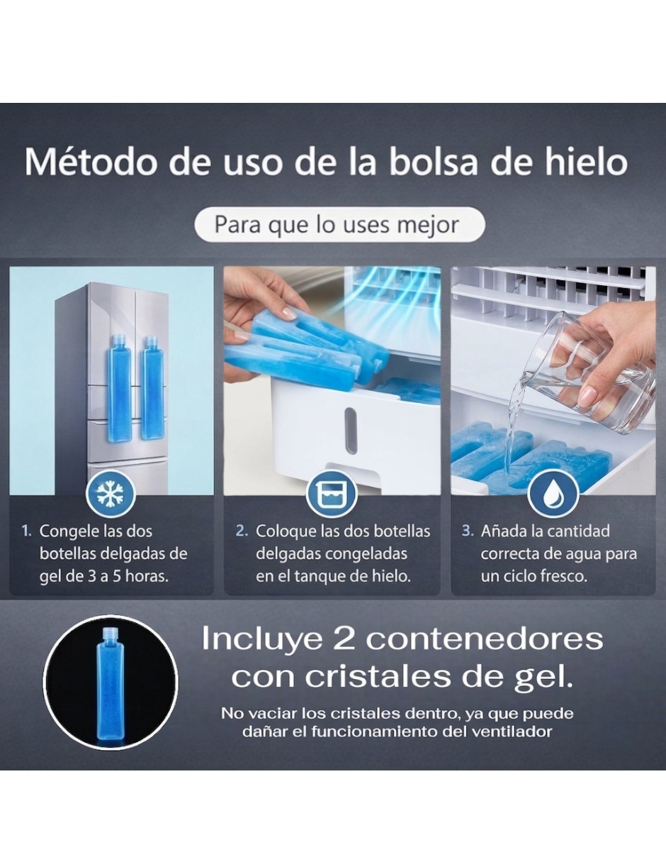Enfriador Evaporativo Frío 6L Ven36 127 V 3