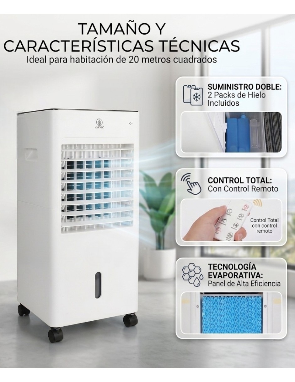 Enfriador Evaporativo Frío 6L Ven36 127 V 6