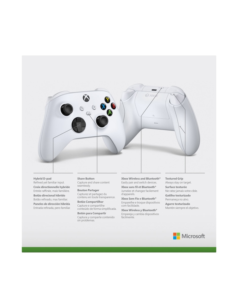 Set control Microsoft inalámbrico multiplataforma