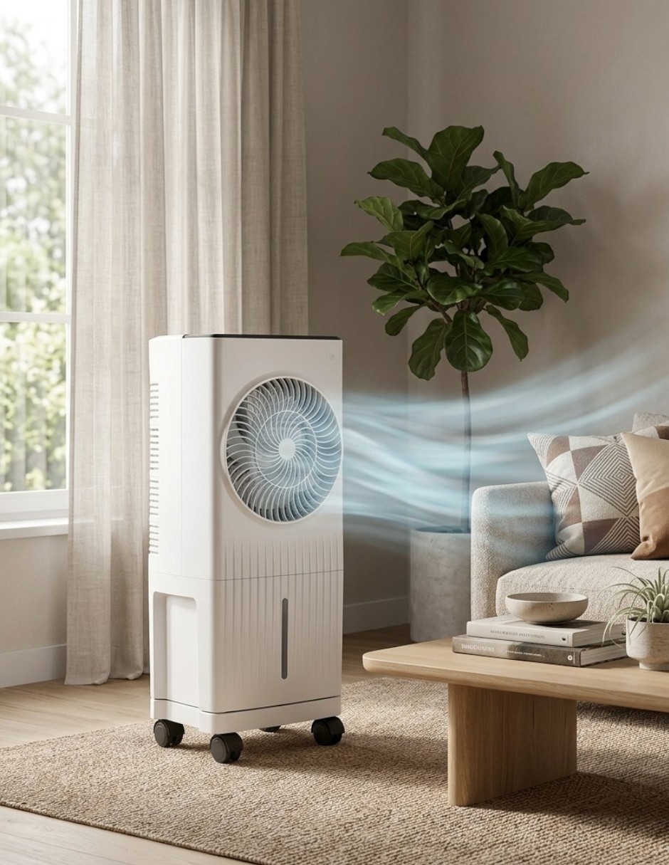 Enfriador evaporativo CM-TOP 3 en 1 Panel Táctil Frío VEN54