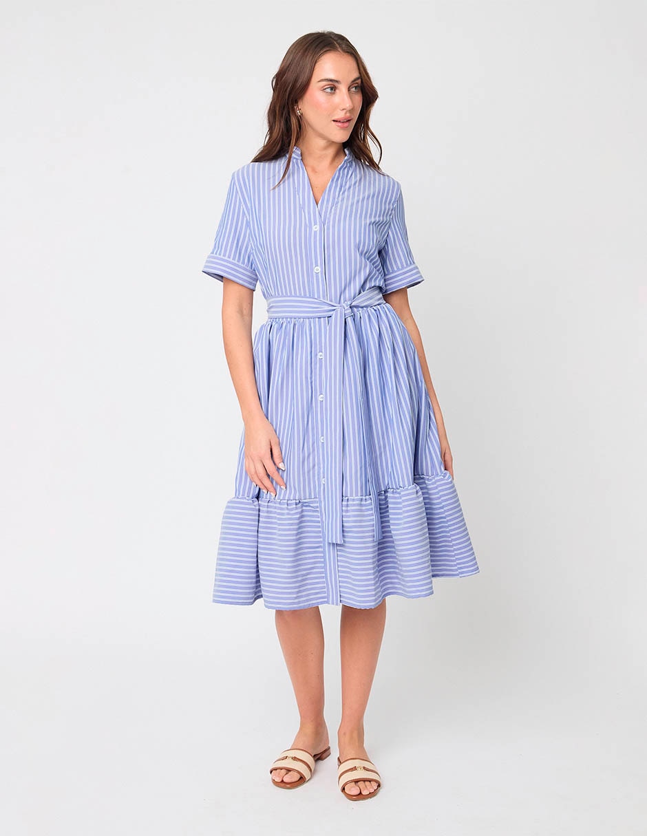 Vestido midi casual Sorrento para mujer