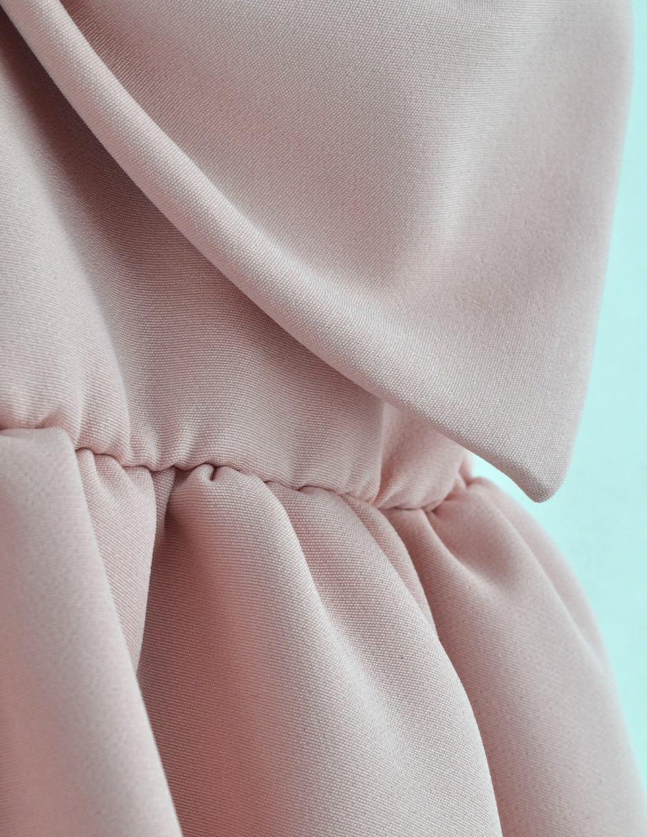 Vestido Ves Barbie 15 sin manga para niña 4