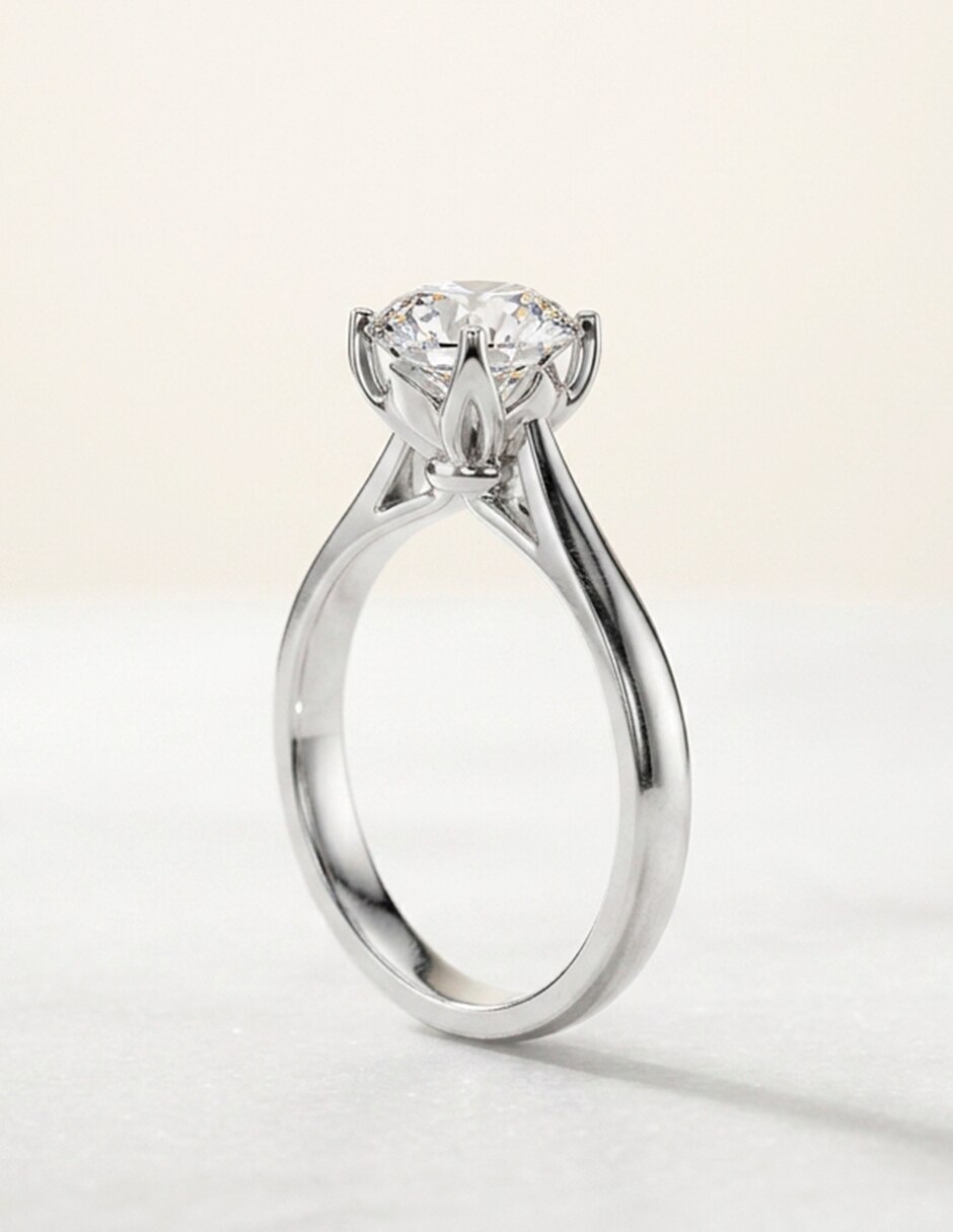 Anillo de compromiso de oro 9 k amore mio