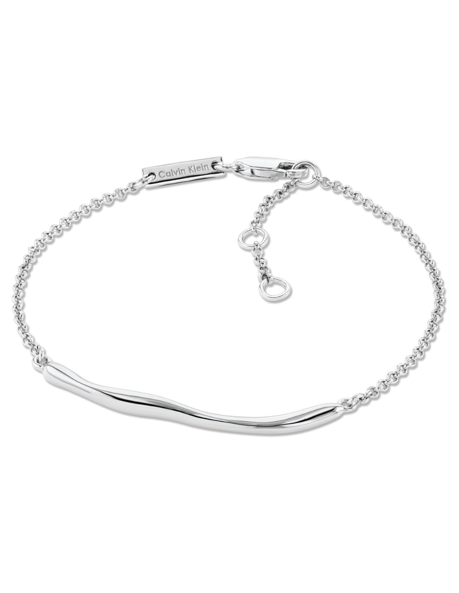 Pulsera de plata P 925 Airy Molten acabado brillante