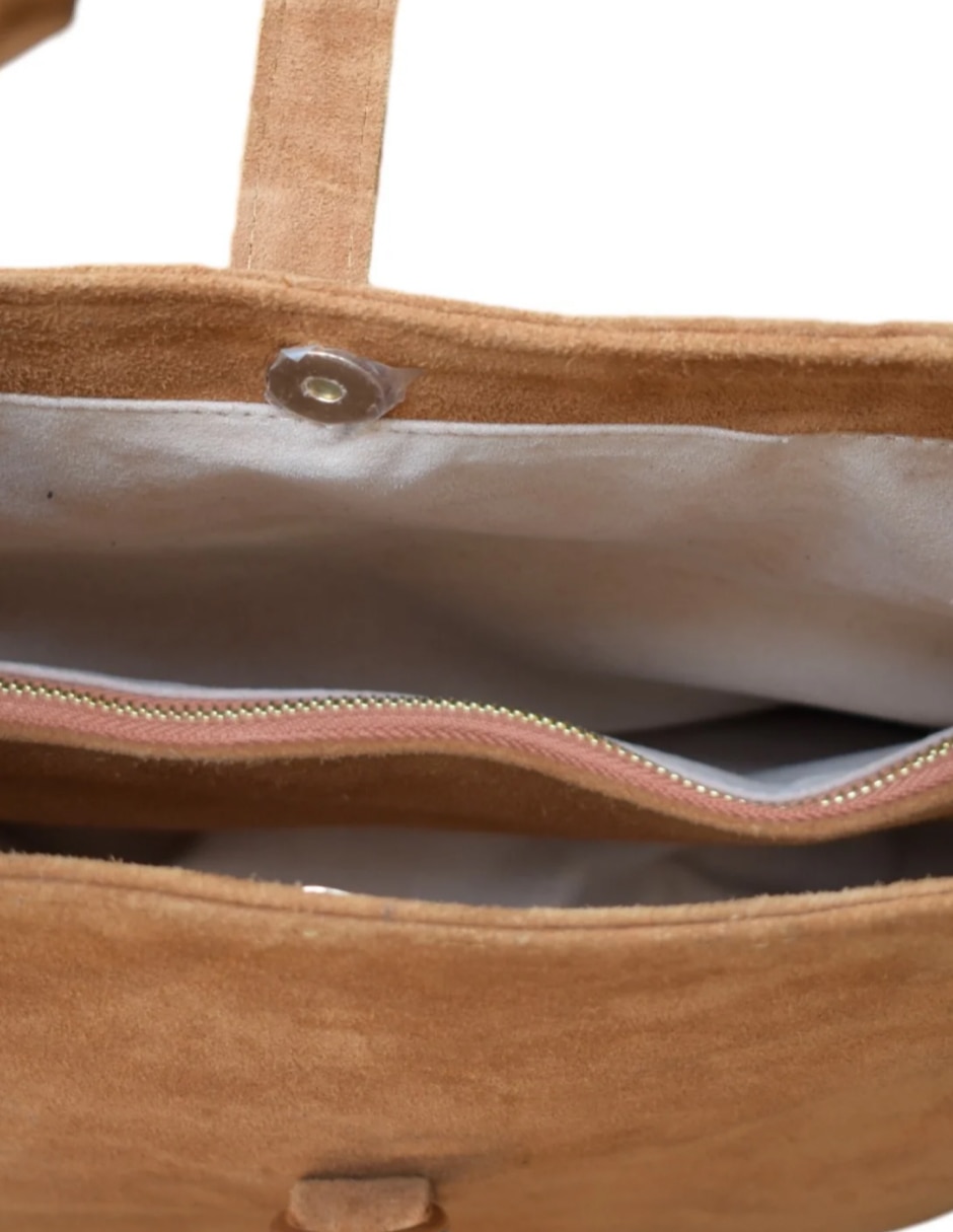 Bolsa shopper Cordova de piel para mujer