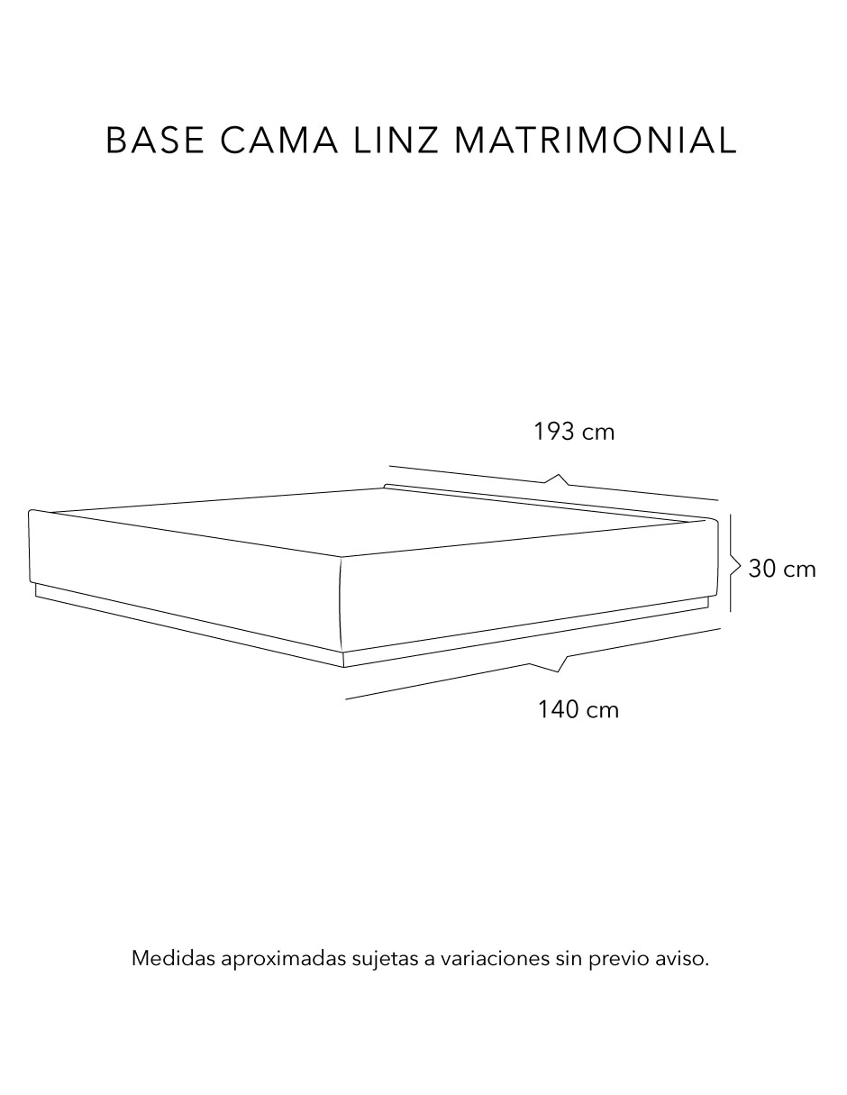 Base para cama Linz de madera 5