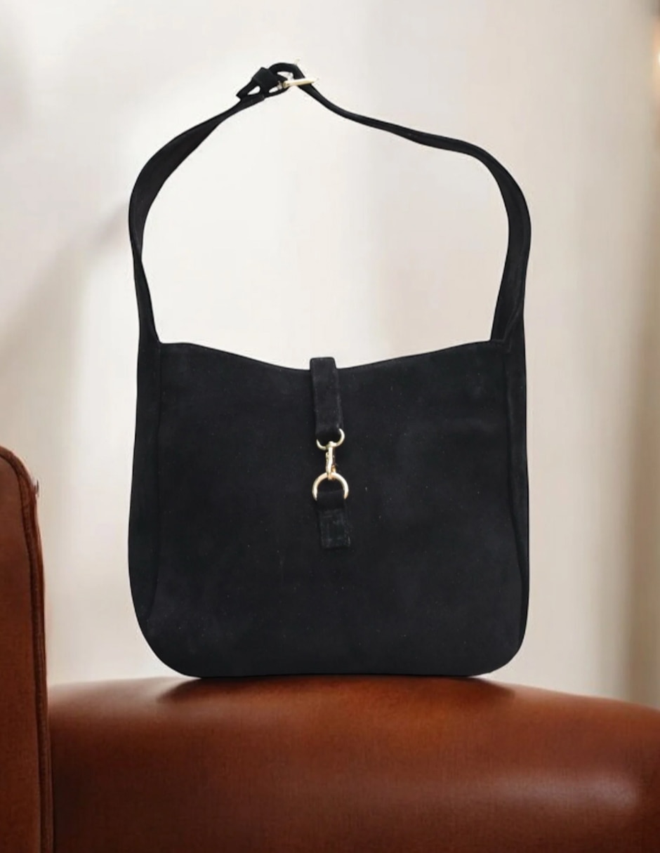 Bolsa shopper Cordova de gamuza para mujer