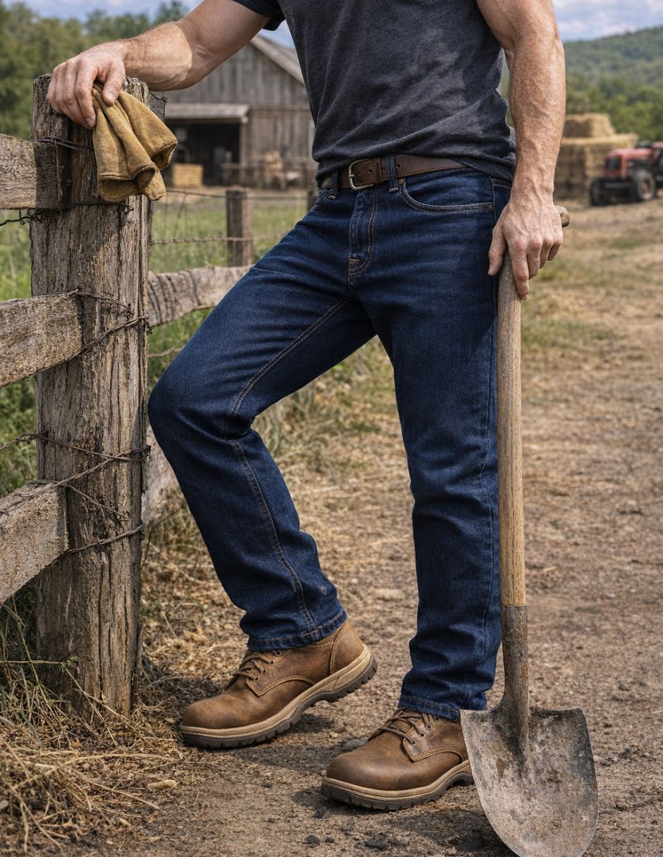 Jeans straight Chb Chili Beans Clothing Co. para hombre