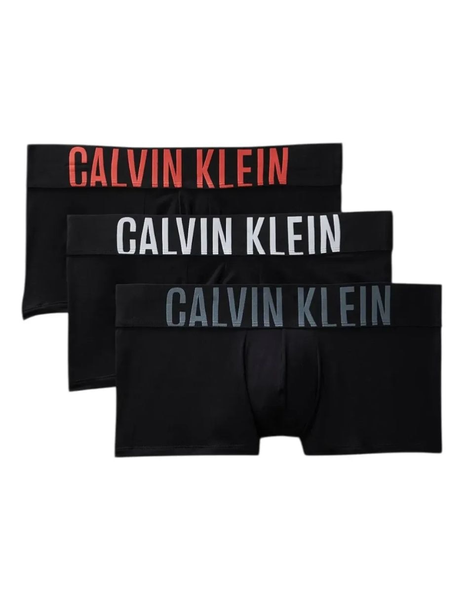Bóxer trunk calvin klein de microfibra para hombre 3 piezas unisex