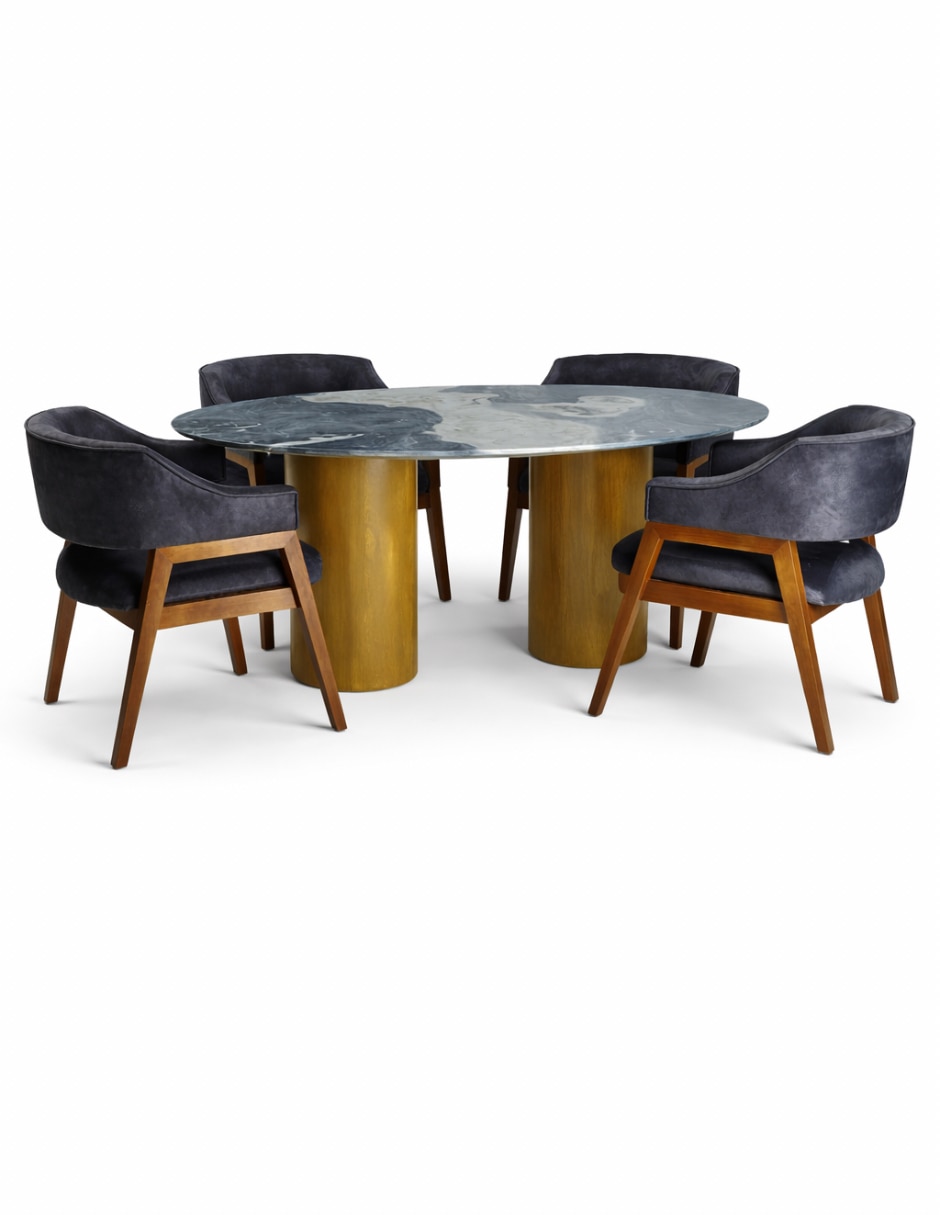 Comedor COMEDOR VANIGLAM para 6 personas de Mármol