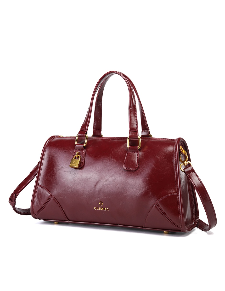 Bolsa satchel Olimba para mujer