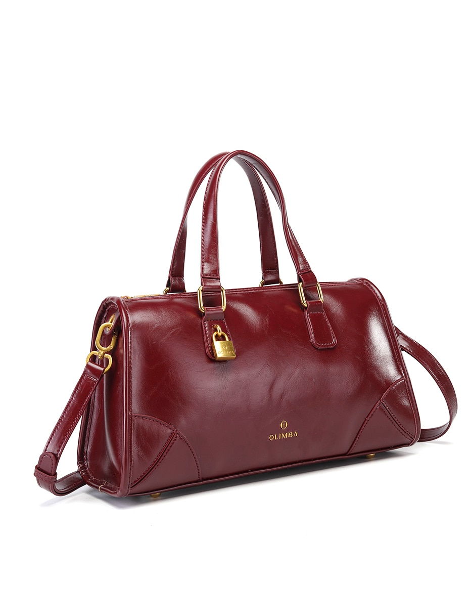 Bolsa satchel Olimba para mujer