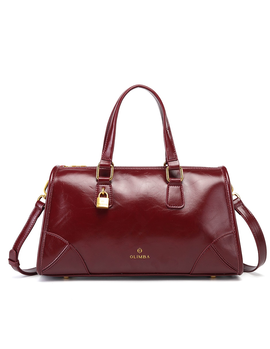 Bolsa satchel Olimba para mujer