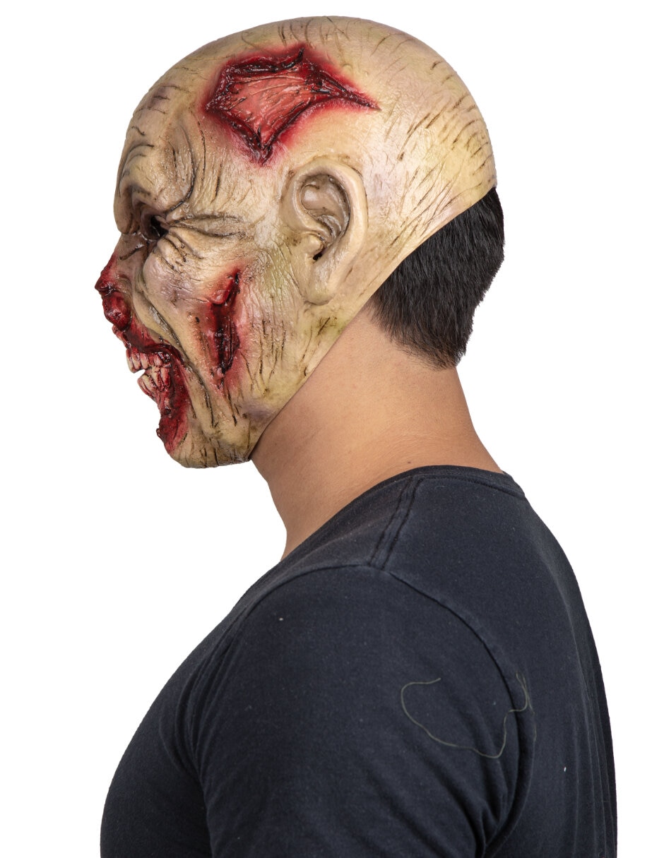 Máscara para disfraz de Zombie sangriento 2