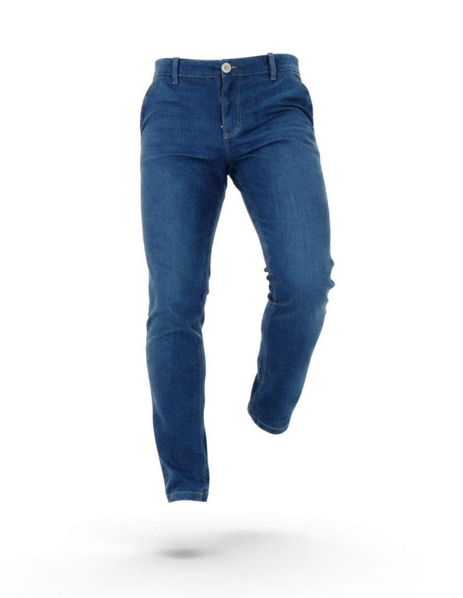 Jeans skinny Chb Chili Beans Clothing Co. lavado medio para hombre