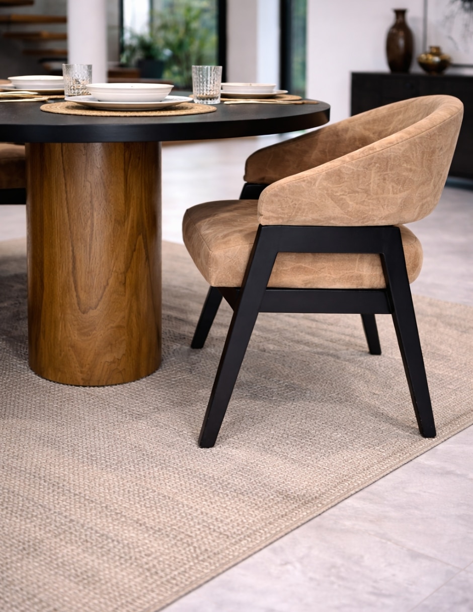 Comedor COMEDOR VANIGLAM para 6 personas de MDF melamina