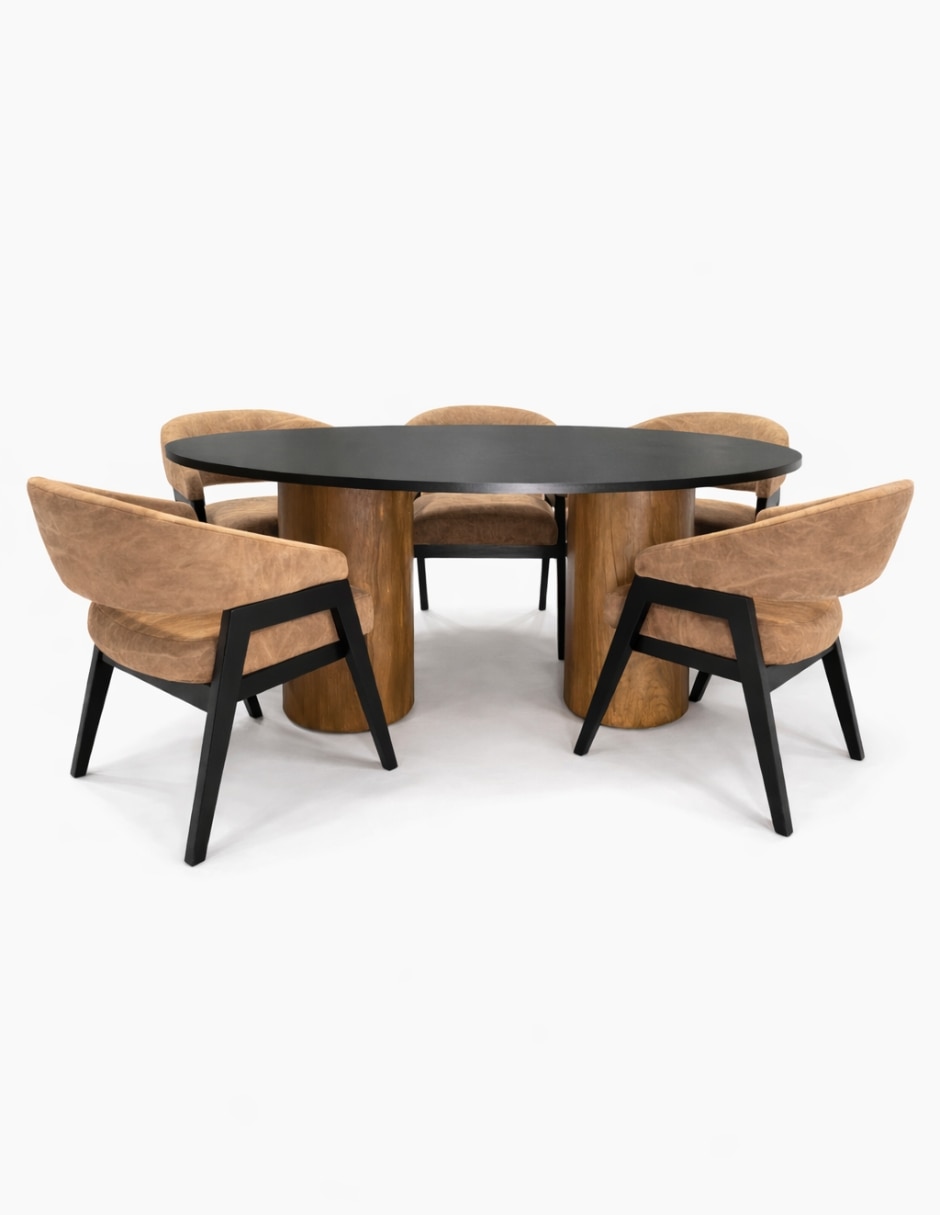 Comedor COMEDOR para 6 personas de MDF melamina