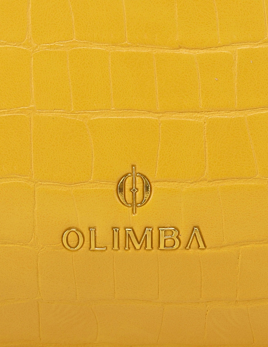 Bolsa satchel Olimba para mujer