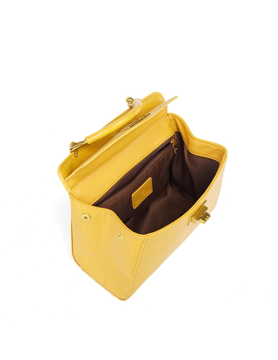 Bolsa satchel Olimba para mujer
