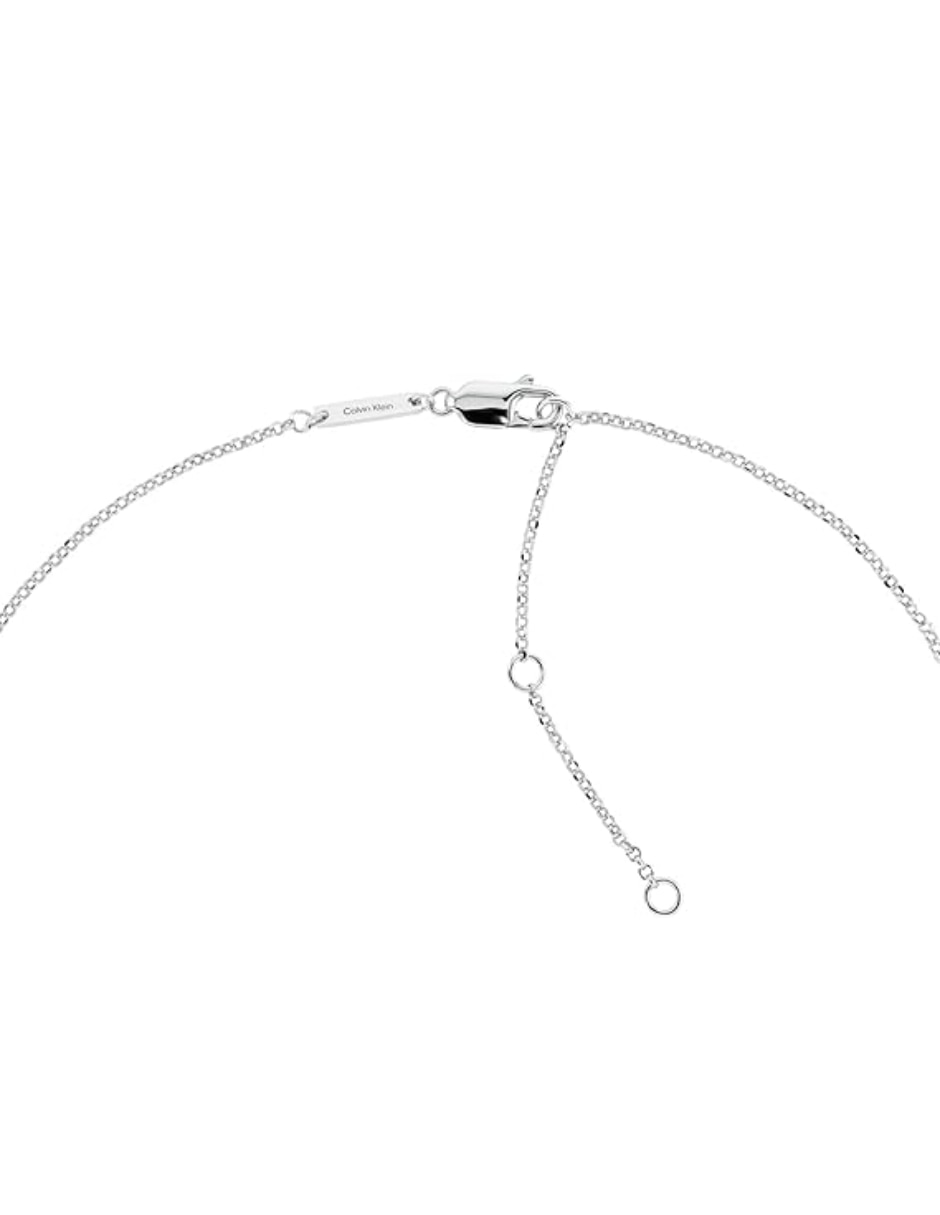 Collar con dije Calvin Klein Sculpted Triangle de plata P 925 Collar con dije Calvin Klein Sculpted Triangle de plata P 925