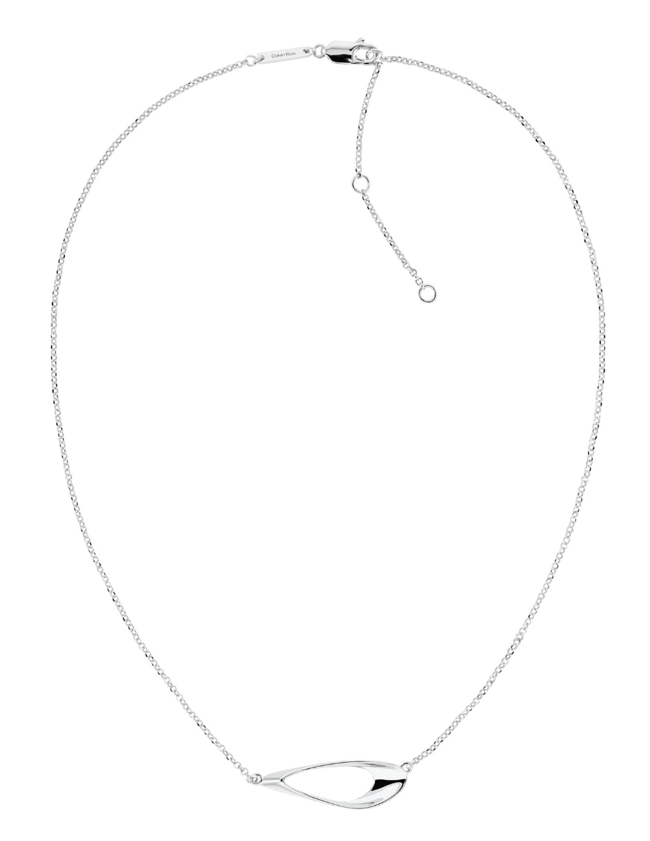 Collar con dije Sculpted Triangle de plata P 925 Collar con dije Sculpted Triangle de plata P 925