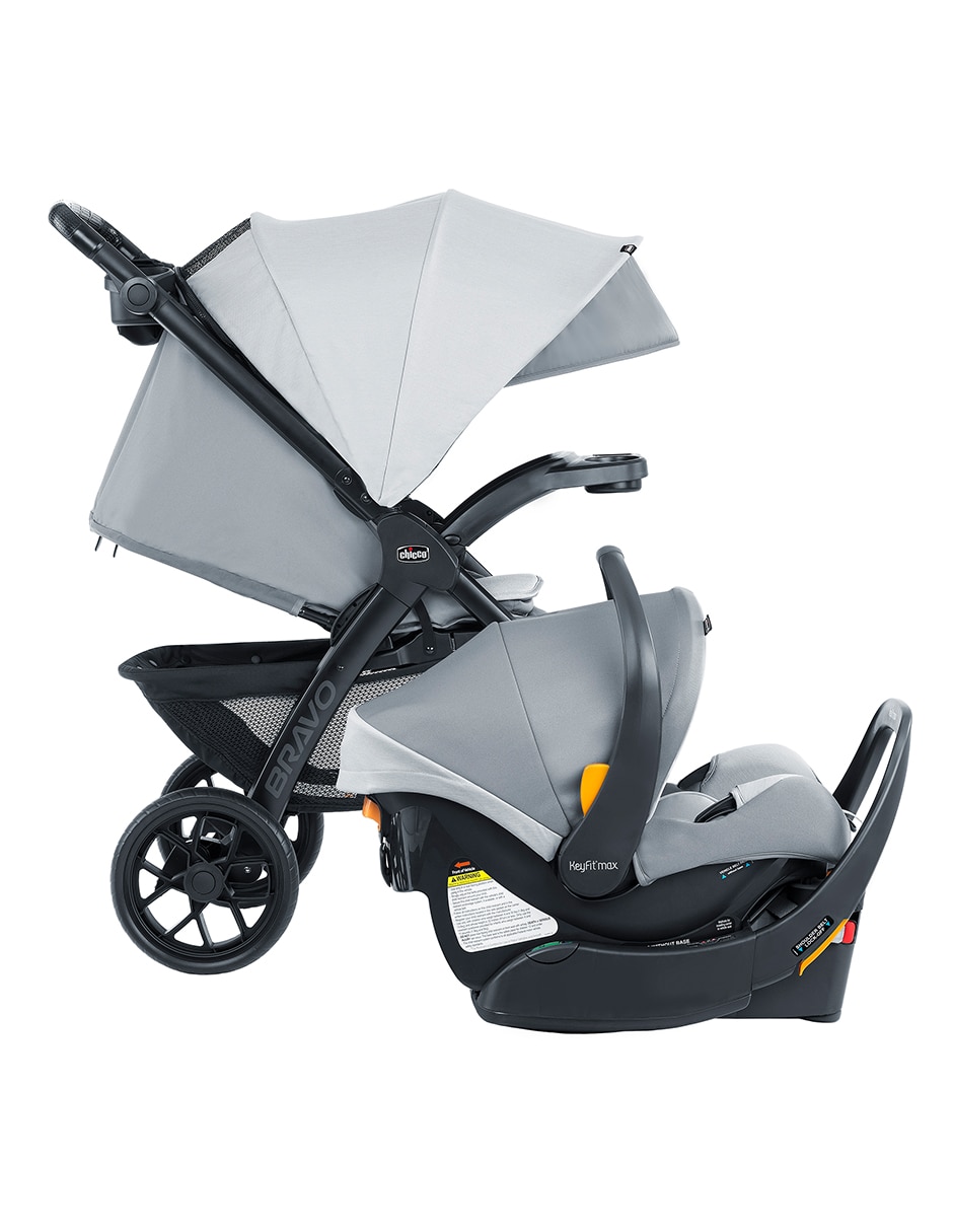 Carriola con portabebé Bravo Le Trio Travel System Atlas Usa Chicco plegable