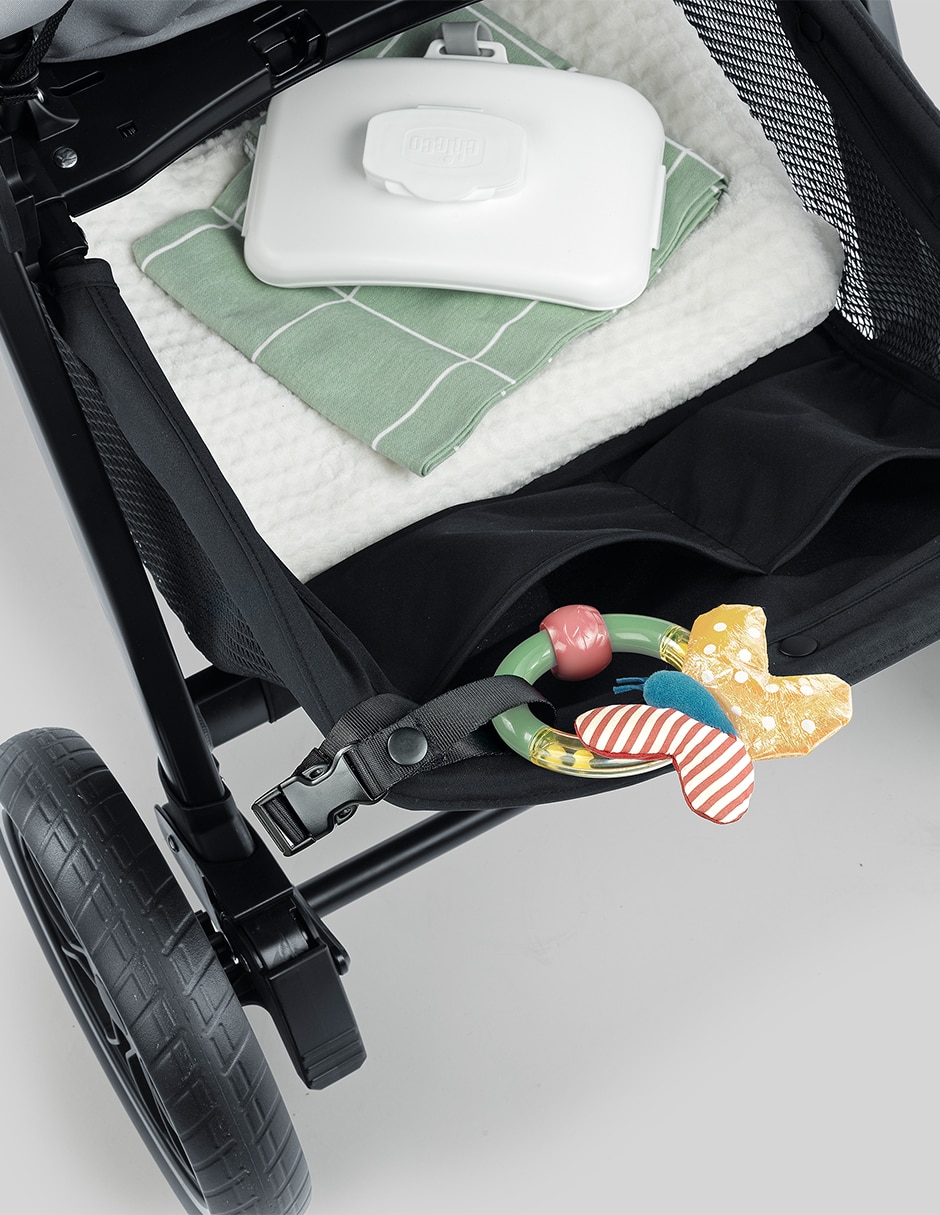 Carriola con portabebé Bravo Le Trio Travel System Atlas Usa Chicco plegable