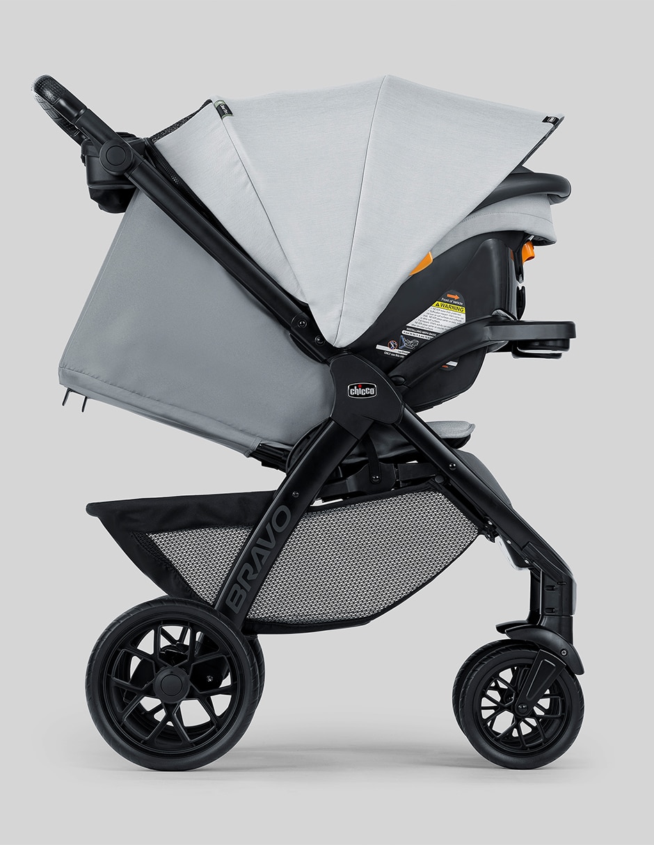 Carriola con portabebé Bravo Le Trio Travel System Atlas Usa Chicco plegable