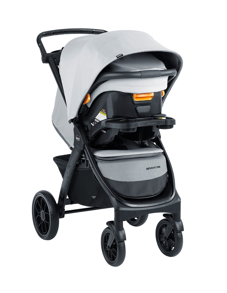 Carriola con portabebé Bravo Le Trio Travel System Atlas Usa Chicco plegable