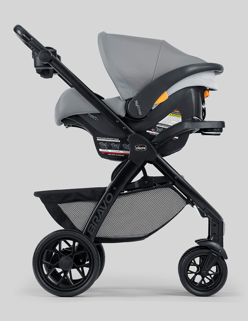 Carriola con portabebé Bravo Le Trio Travel System Atlas Usa Chicco plegable