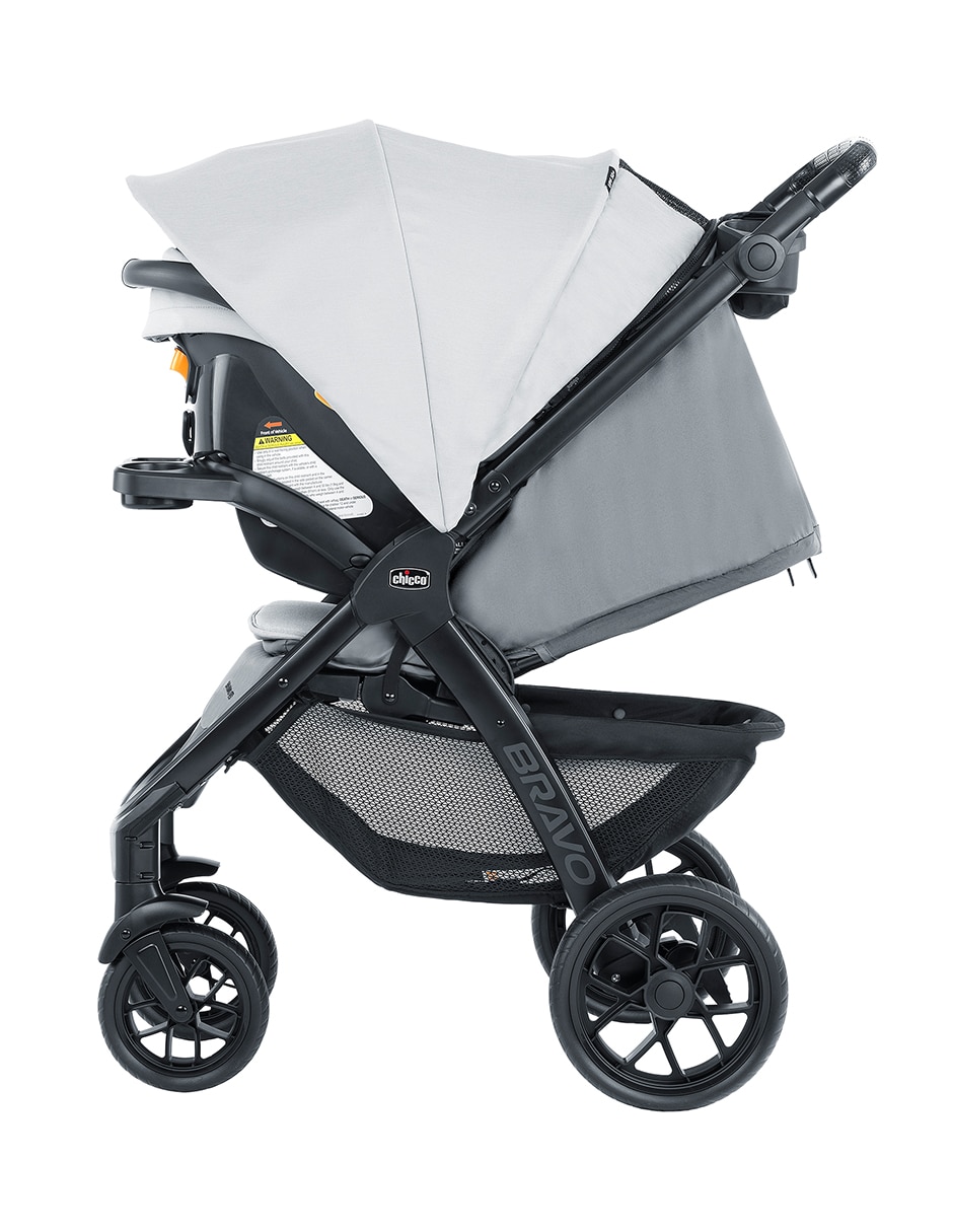 Carriola con portabebé Bravo Le Trio Travel System Atlas Usa Chicco plegable