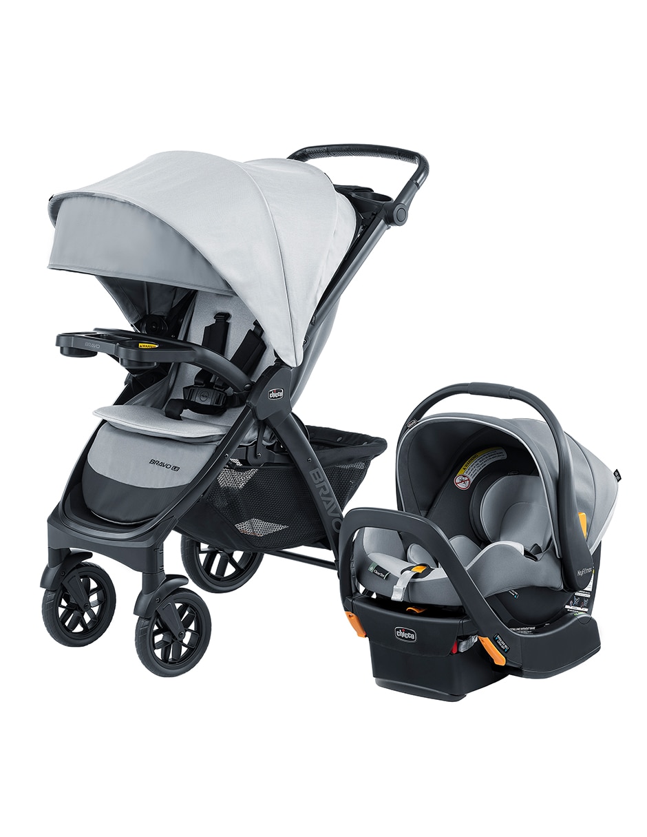 Carriola con portabebé Bravo Le Trio Travel System Atlas Usa Chicco plegable