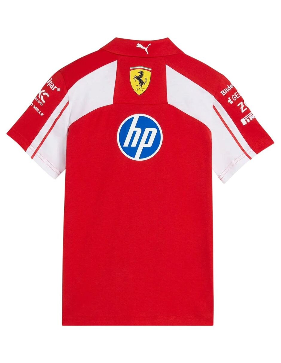 Playera tipo polo motorsport para unisex 2