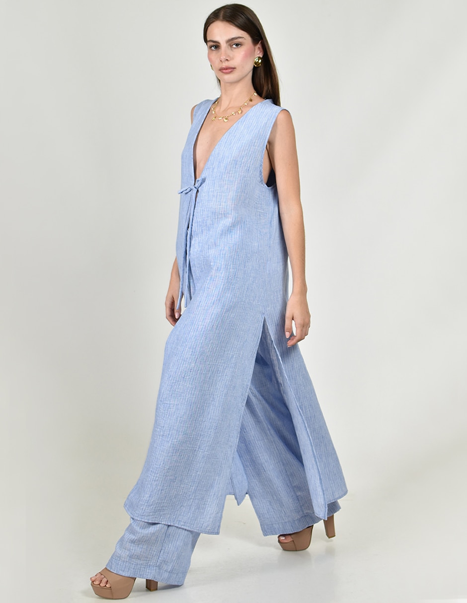 Conjunto casual roman fashion de algodón para mujer