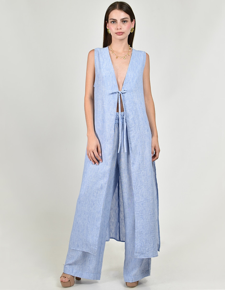 Conjunto casual roman fashion de algodón para mujer